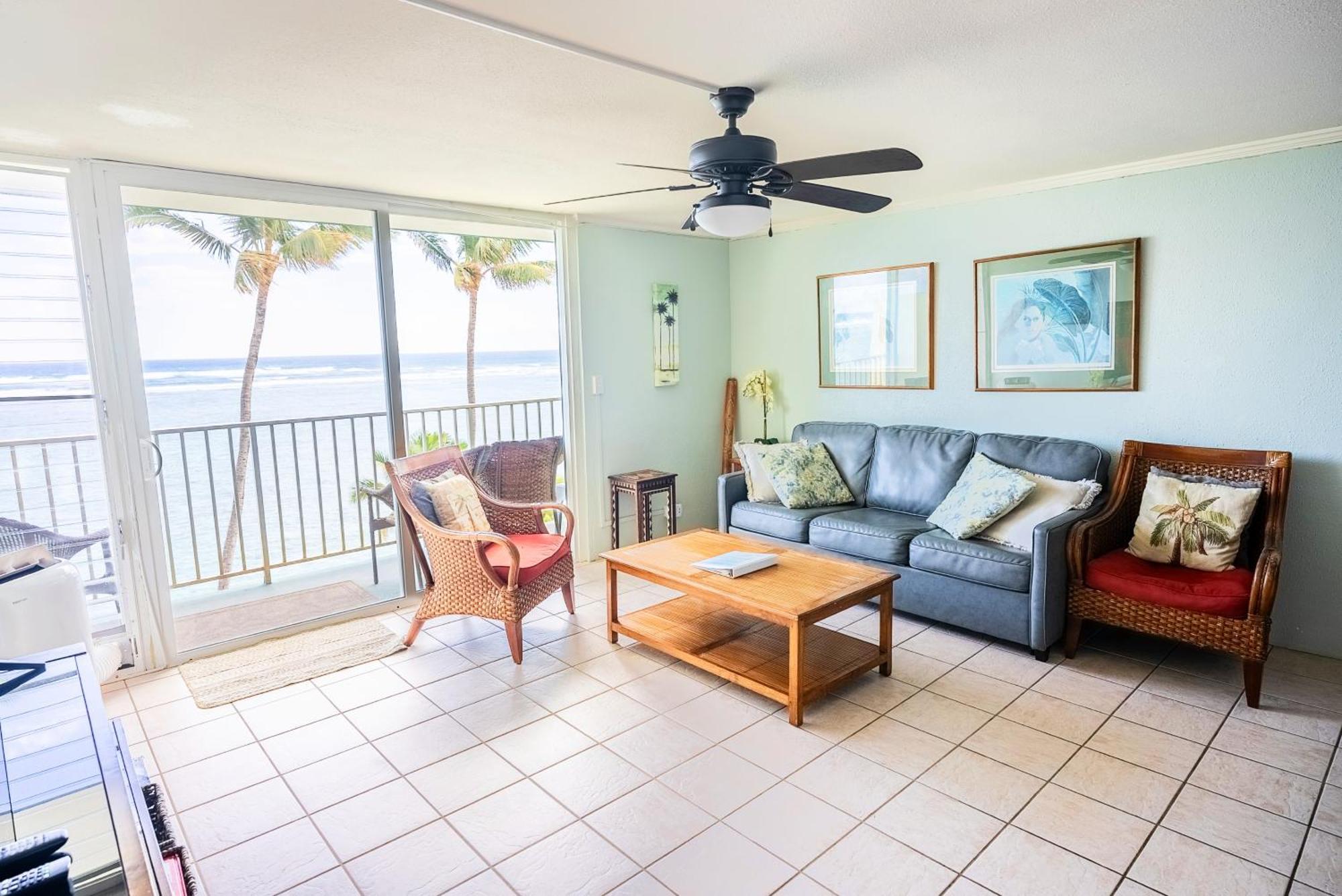 ハウウラ Pats At Punalu'Uアパートホテル 部屋 写真